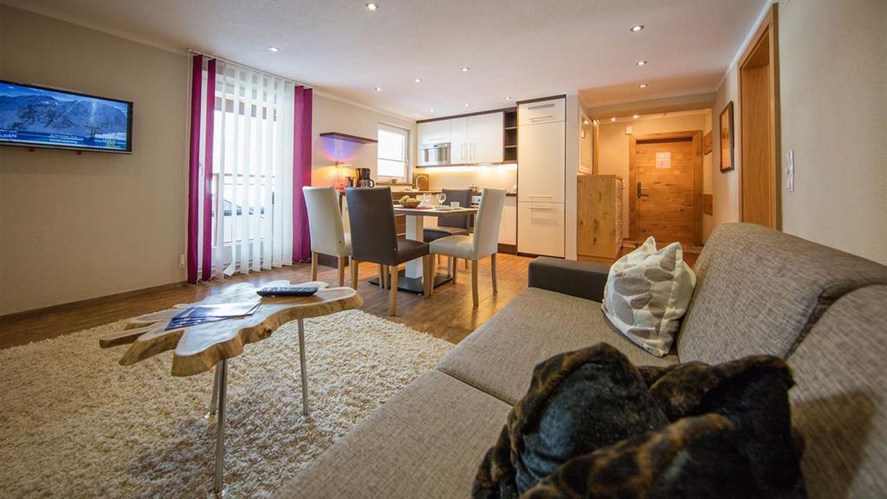 Appartement 1 Wohnraum mit Küche Appartement 1 Wohnraum mit Küche